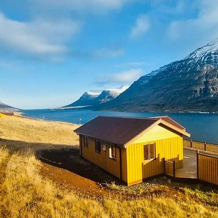 Langahlid Cottages & Hot Tubs Seyðisfjörður Exterior foto