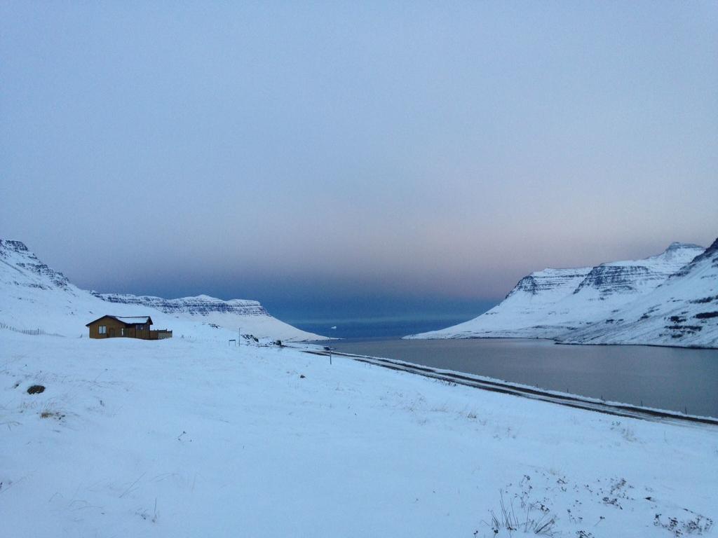 Langahlid Cottages & Hot Tubs Seyðisfjörður Exterior foto